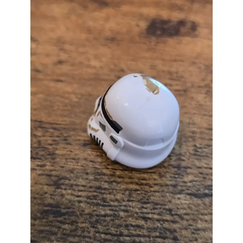LEGO Star Wars - Minifig, Headgear Helmet Stormtrooper, 2 Chin Holes - Dirty